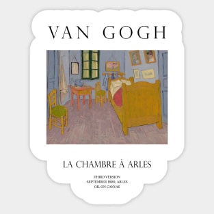 Van Gogh La Chamber Sticker